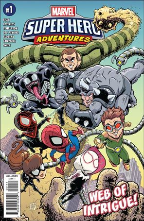 Marvel Super Hero Adventures: Spider-Man - Web of Intrigue Cover Image 1