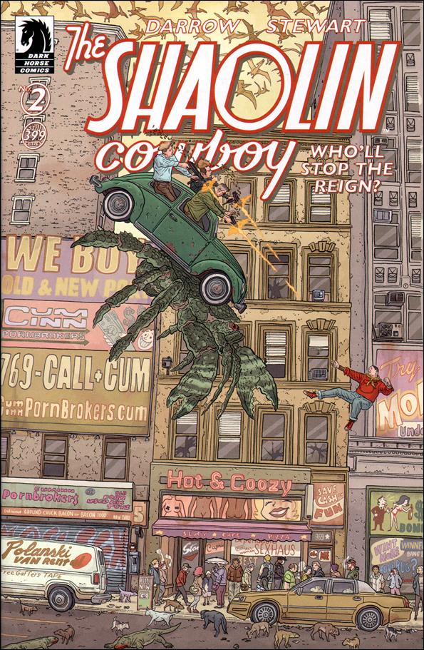 Shaolin Cowboy: Who'll Stop the Reign? issue 2 Geof Darrow Cover