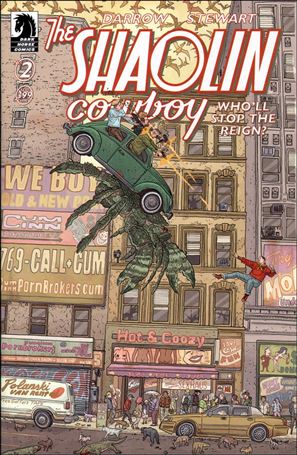 Shaolin Cowboy: Who'll Stop the Reign? issue 2 Geof Darrow Cover