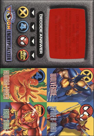 Marvel Vision (Promo) card nn 2 4 card uncut card with Decoder