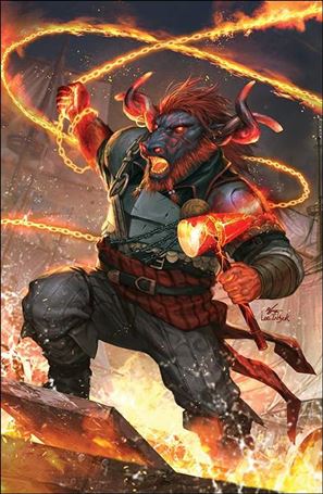 Magic issue 10-C InHyuk Lee Virgin Hidden Spark Cover