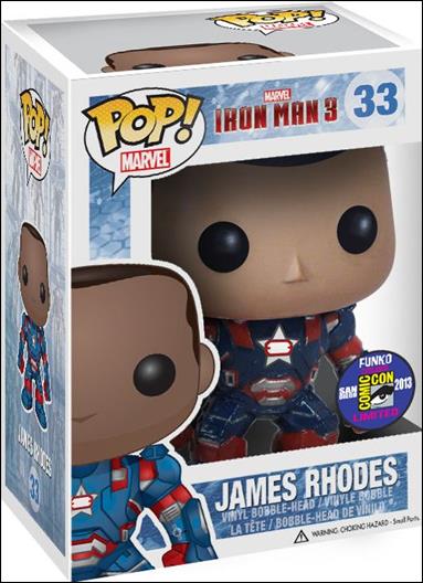 POP! Marvel figure 33 James Rhodes 2013 SDCC