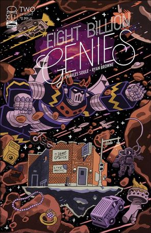 Eight Billion Genies issue 2-B Andrew MacLean Cover
