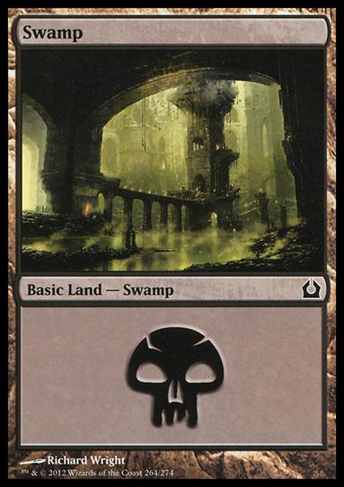 Magic the Gathering: Return to Ravnica (Base Set) card 264 Swamp
