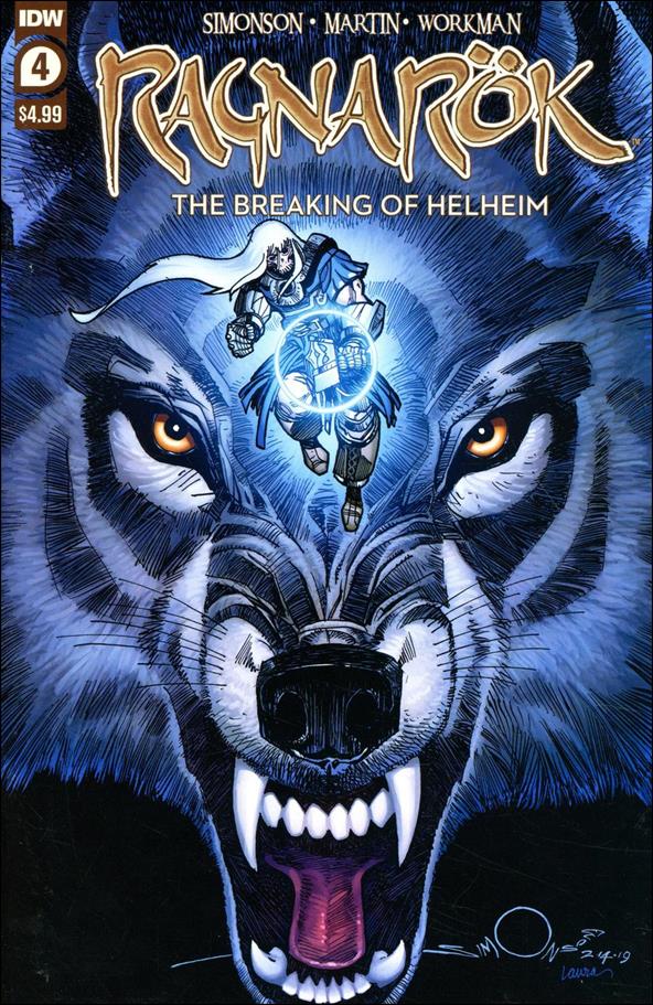 Ragnarok: The Breaking of Helheim issue 4 Standard Cover