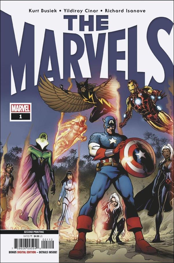 Marvels (2021) issue 1-H Yildiray Cinar Cover (2nd Printing)