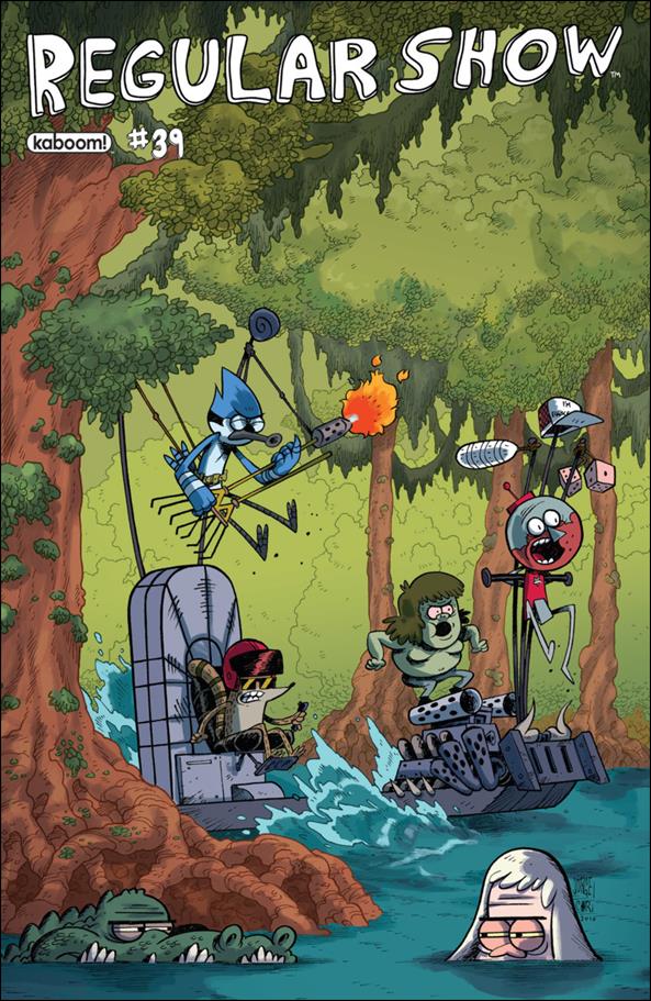 Regular Show issue 39 Jorge Corona Cover