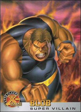 1996 Fleer X-Men Wal-Mart (Base Set) card 61 Blob