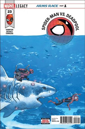 Spider-Man/Deadpool issue 23 Chris Bachalo Cover