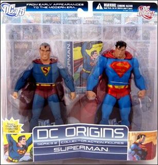 DC Origins (Series 2) figure 3 Superman 2-Pack