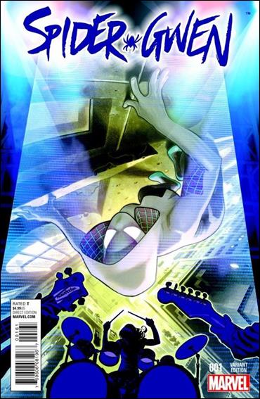 Spider-Gwen (2015/04) issue 1-XE Adam Hughes Conquest Comics Cover