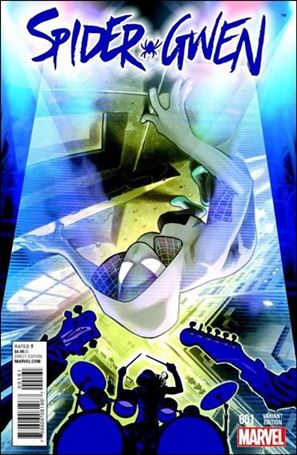 Spider-Gwen (2015/04) issue 1-XE Adam Hughes Conquest Comics Cover
