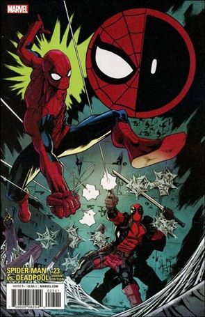 Spider-Man/Deadpool issue 23-D Scott Hepburn 1:25 Cover