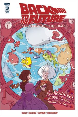 Back to the Future: Tales from the Time Train issue 3-B Philip Murphy Cover