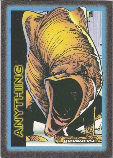 Ultraverse: Series 1 (Base Set) card 1 Anything