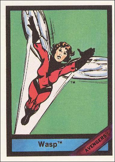 Marvel Universe (Base Set) card 32 Wasp