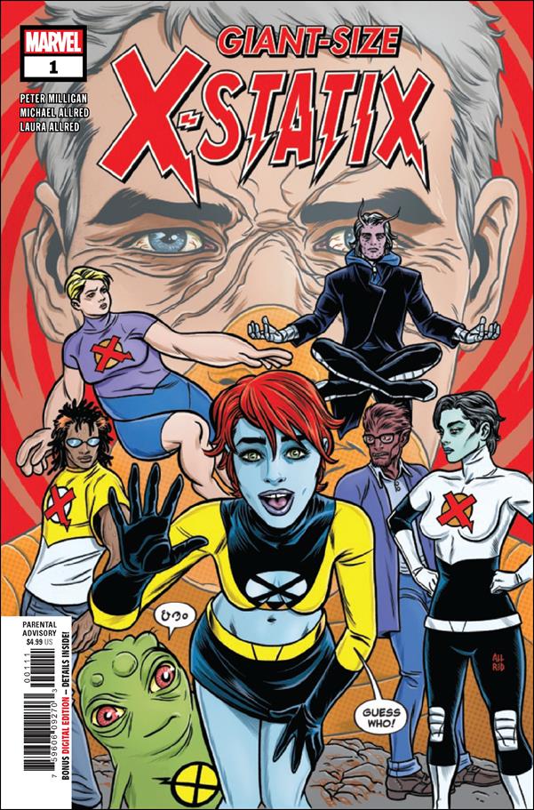 Giant-Size X-Statix issue 1 Michael Allred Cover
