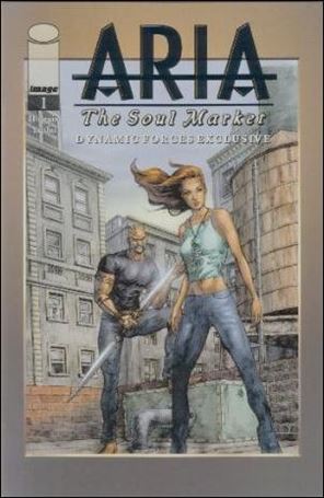 Aria: The Soul Market issue 1-D Dynamic Forces Blue Foil Cover 1/750