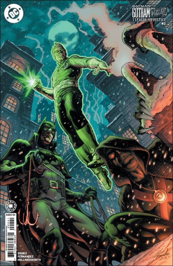 Batman: Gotham by Gaslight – A League for Justice issue 2-D Marco Santucci 1:25 Cardstock Cover
