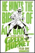 Green Hornet: Year One issue 3-C John Cassaday Black and White Cover