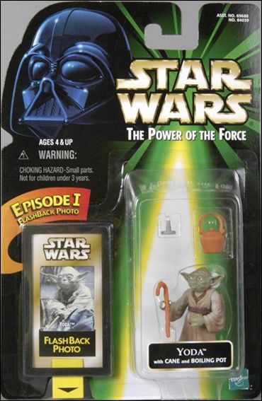 Star Wars: The Power of the Force 2 3 3/4" Basic Action Figures figure 89 Yoda w/ Flashback Card