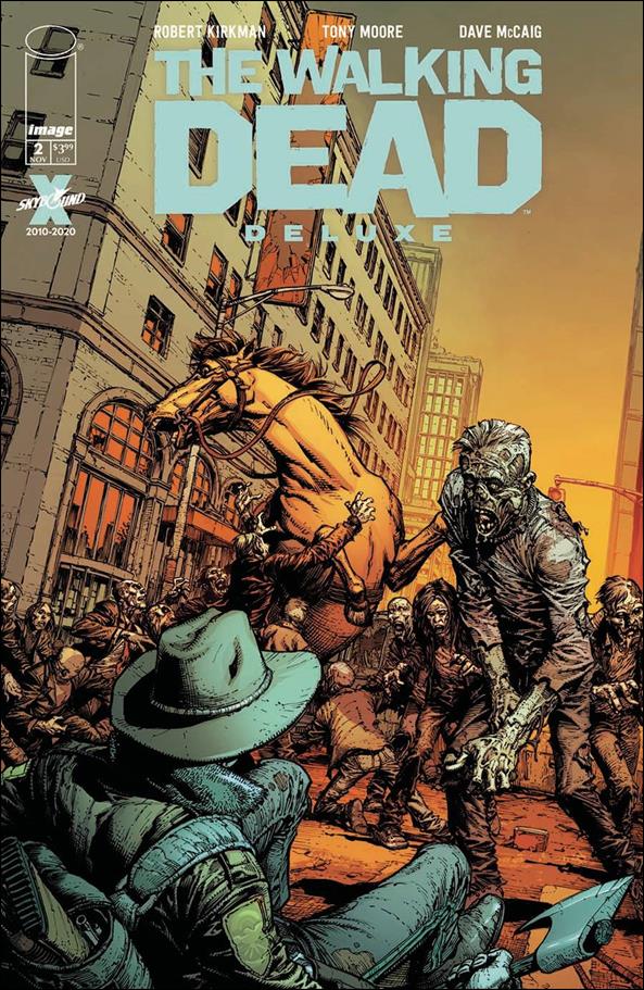 Walking Dead Deluxe issue 2 David Finch Cover