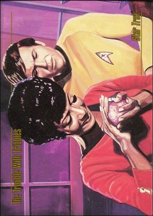 Star Trek Master Series: Series 1 (Base Set) card 62 The Trouble with Tribbles