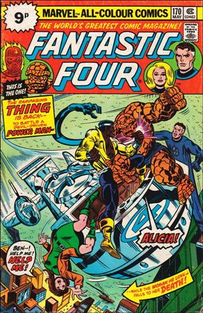 Fantastic Four (1961) issue 170-C UK Price Cover