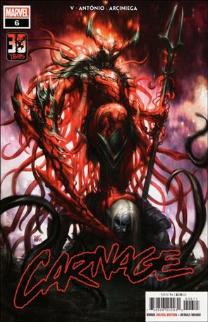 Carnage (2022) issue 6 Kendrick Lim Cover