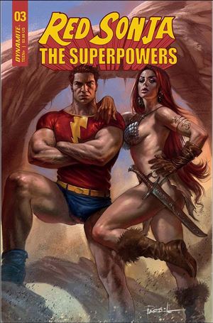 Red Sonja: The Superpowers issue 3 Lucio Parrillo Cover