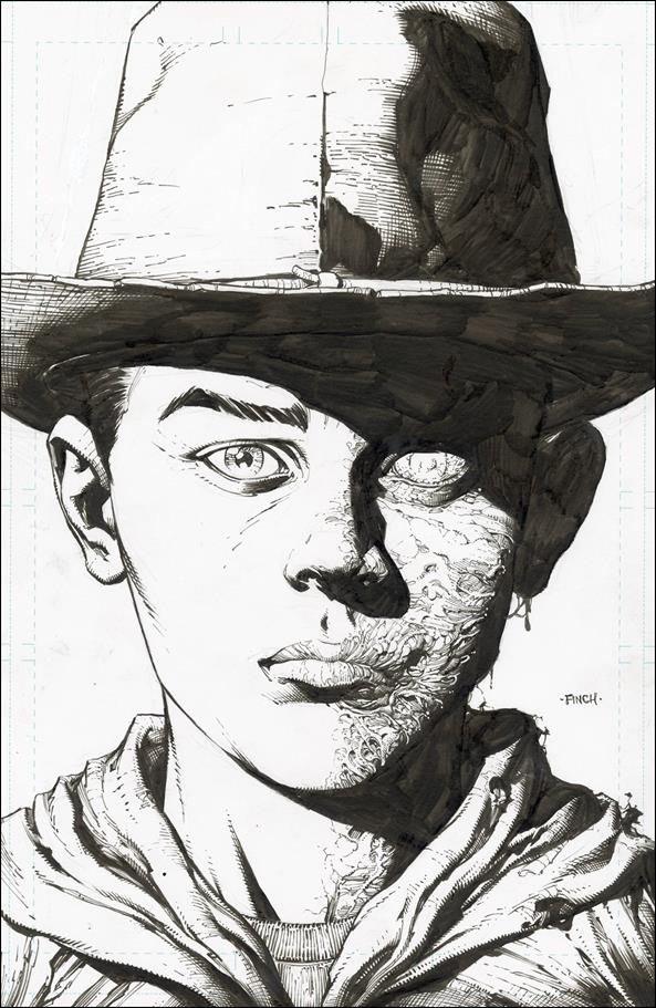 Walking Dead Deluxe issue 4-F David Finch 1:25 B&W Virgin Cover (2nd Printing)