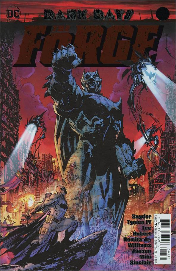 Dark Days: The Forge issue 1 Jim Lee Cover