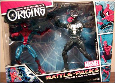 Spider-Man: Origins Battle Packs figure 3 Spider-Man vs Venom