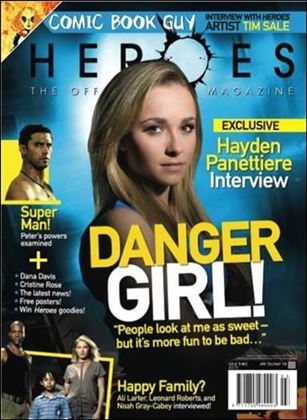 Heroes Magazine issue 3 Newsstand Edition