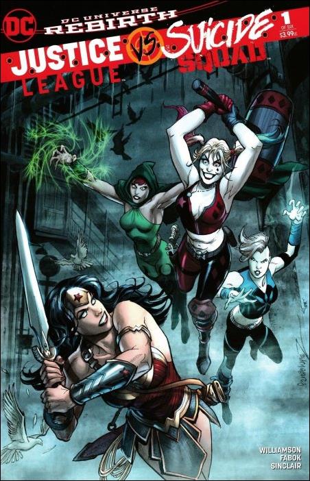 Justice League Vs Suicide Squad issue 1-TL Jose Luis Garcia-Lopez DCBS Cover