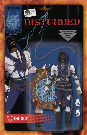 Disturbed: Dark Messiah issue 2-B 1:5 Action Figure Cover