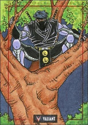 2013 Valiant Comics Preview Trading Card Set (Sketch Card Subset) card LAK-02