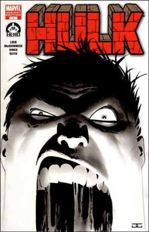 Hulk 100 (Hero Initiative) Cover Project issue 5 John Cassaday Cover