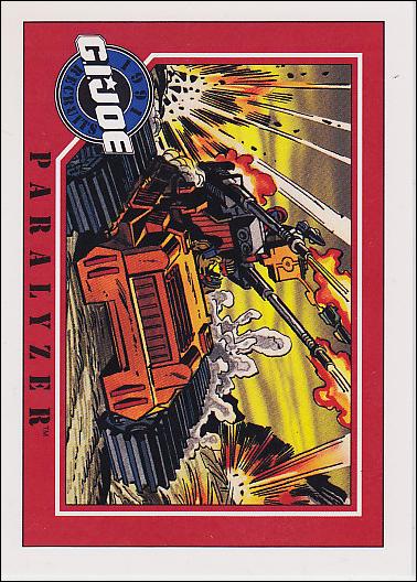 G.I. Joe (Base Set) card 112 Paralyzer