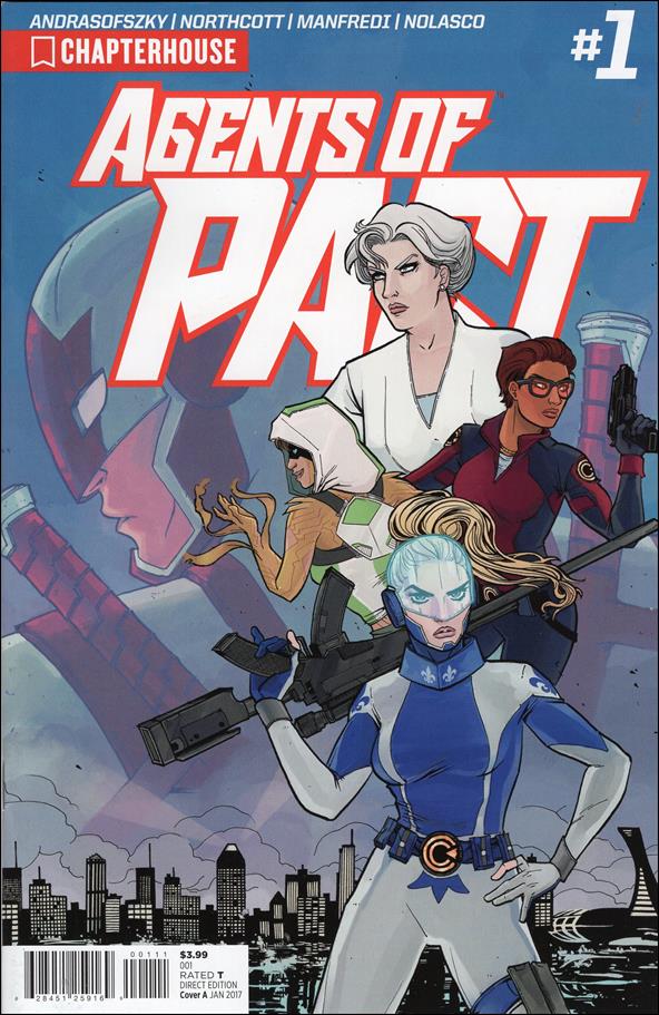 Agents of P.A.C.T. issue 1 Sanya Anwar Cover
