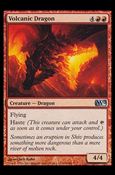 Magic the Gathering: 2012 Core Set (Base Set) card 158 Volcanic Dragon