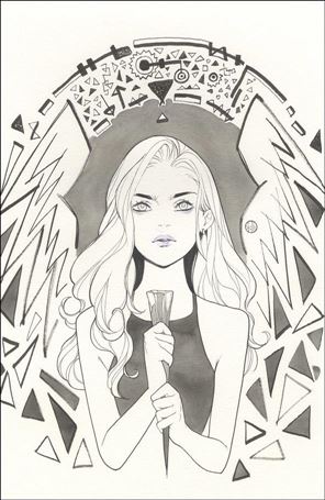 Buffy the Vampire Slayer (2019) issue 19-D Peach Momoko 1:25 Black & White Cover