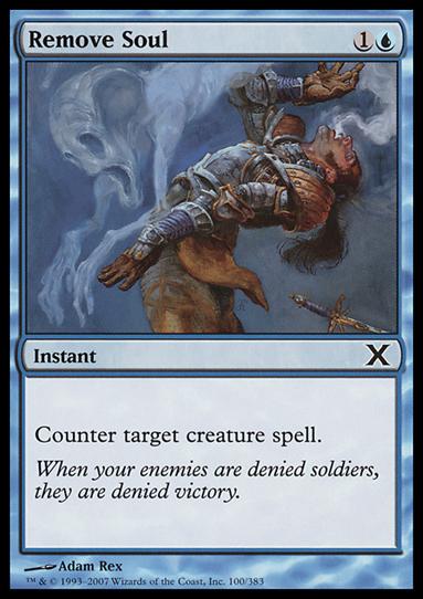 Magic the Gathering: 10th Edition (Base Set) card 100 Remove Soul