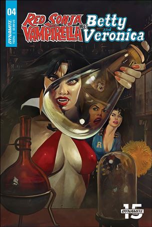 Red Sonja and Vampirella Meet Betty and Veronica issue 4 Fay Dalton Cover