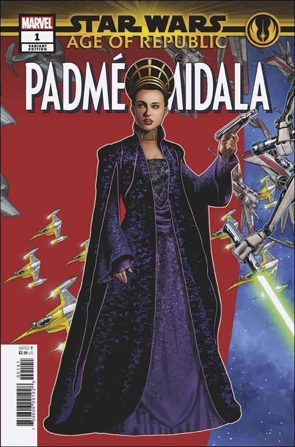 Star Wars: Age of Republic - Padme Amidala issue 1-D Mike Mckone Puzzle Cover