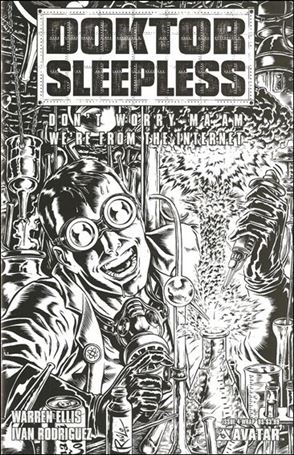 Doktor Sleepless issue 4-B Wraparound Cover
