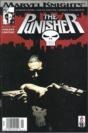 Punisher (2001) issue 6-B Newsstand Edition / No Issue Number on Cover