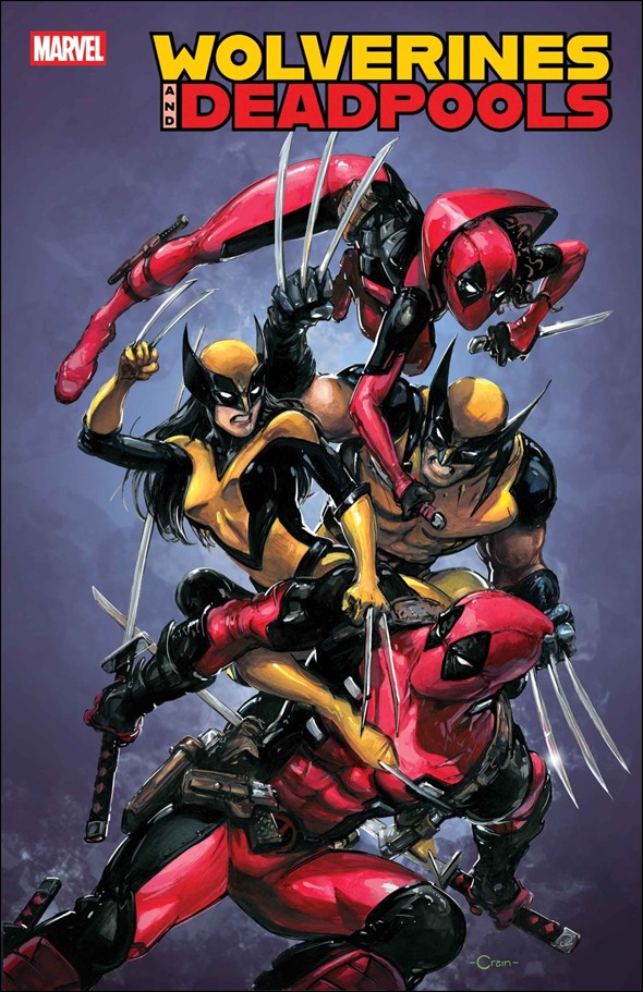 Wolverines & Deadpools (2025) issue 3-B Clayton Crain Cover