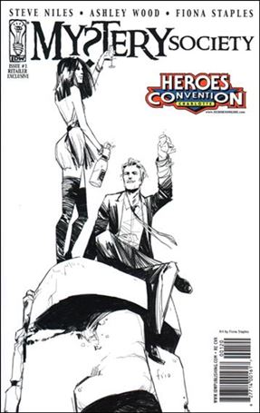 Mystery Society issue 1-K Fiona Staples Heroes Convention Cover