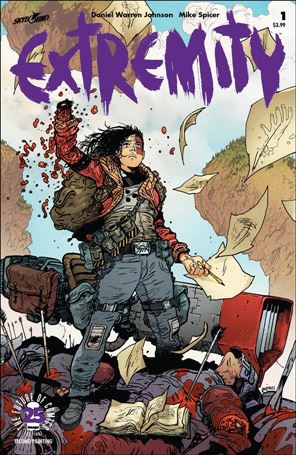 Extremity issue 1-C Purple Logo Cover (2nd Printing)